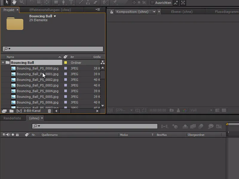 Tipps und Tricks zur Animation in After Effects: Ebenenreihenfolge umkehren