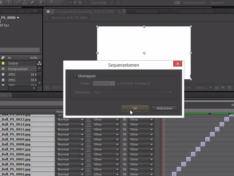 Tipps und Tricks zur Animation in After Effects: Ebenenreihenfolge umkehren