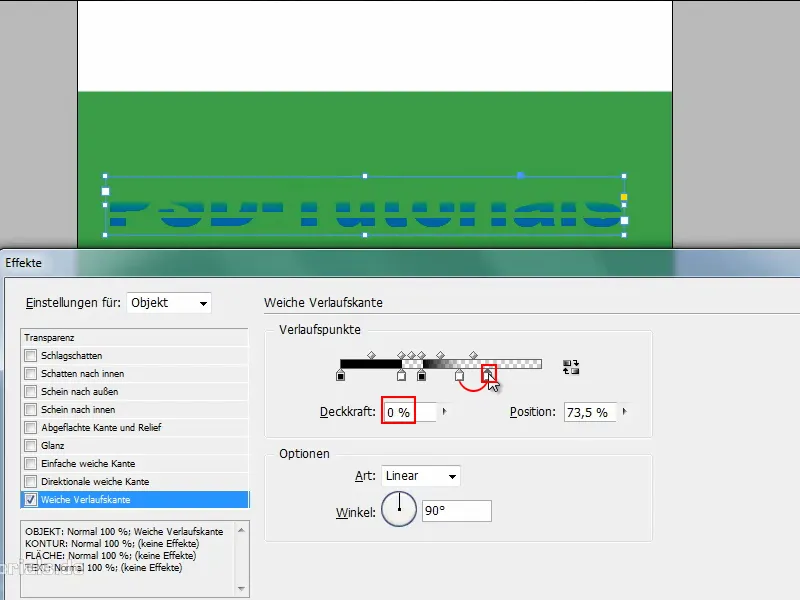 Tipps &amp; Tricks zu Adobe InDesign: Coole Effekte durch die weiche Verlaufskante