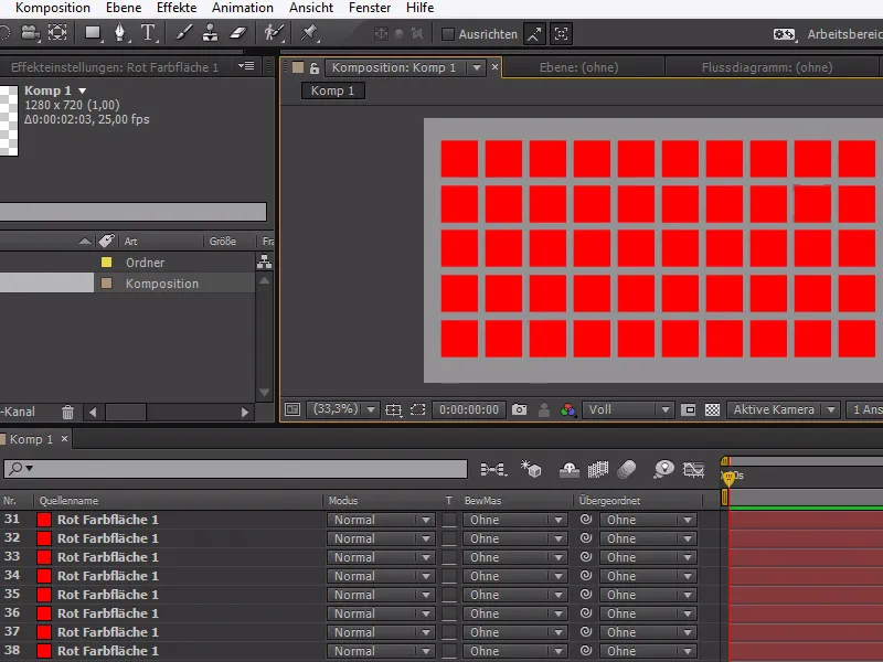 Tipps und Tricks zur Animation in After Effects: Animationen zeitlich staffeln