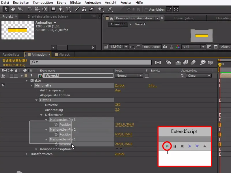 Tipps und Tricks zur Animation in After Effects: Puppet Tool mit Drehungen