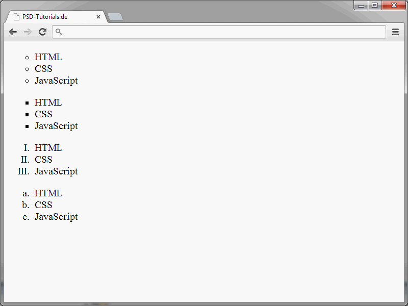 HTML & CSS für Einsteiger (Teil 35): Listen und Counter