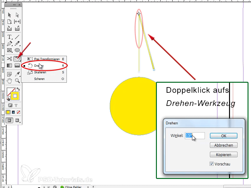 Sfaturi și trucuri pentru Adobe InDesign: Creați efectul de raze de soare prin copiere inteligentă.