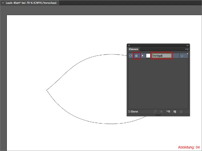 Laubblatt erstellen - Adobe Illustrator