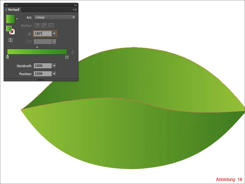 Laubblatt erstellen - Adobe Illustrator