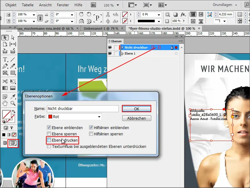 Sfaturi și trucuri pentru Adobe InDesign - a include informații importante care nu pot fi tipărite