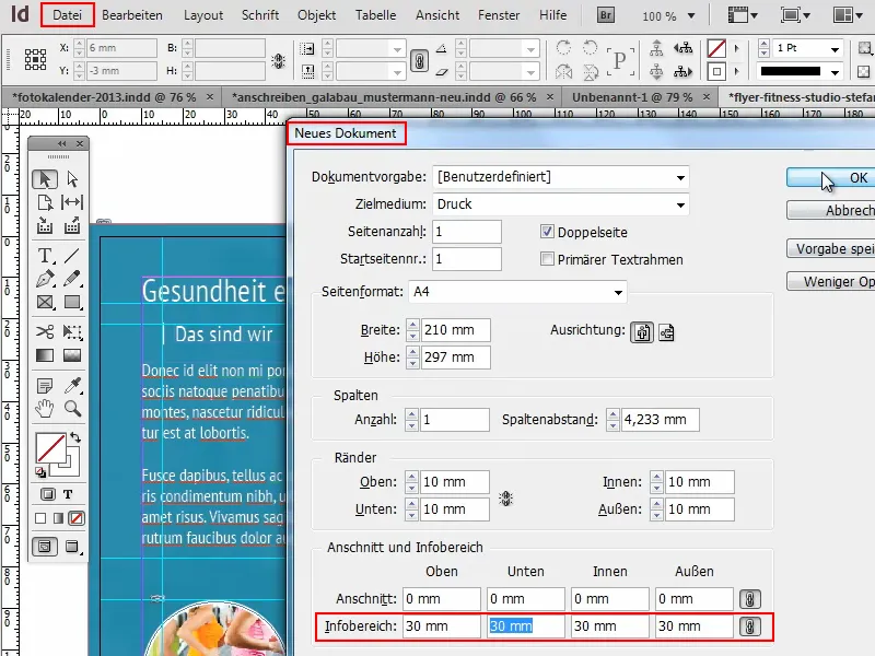 Sfaturi și trucuri pentru Adobe InDesign - informații importante care nu pot fi tipărite.