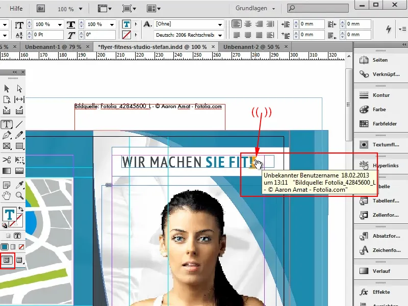 Sfaturi și trucuri despre Adobe InDesign - informații importante care nu pot fi tipărite.