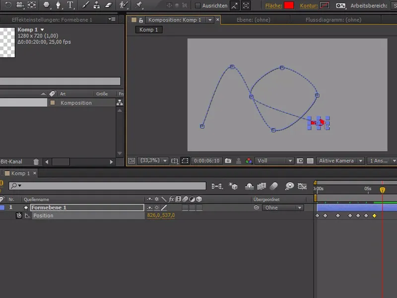 Tipps und Tricks zur Animation in After Effects: Ausrichten am Pfad