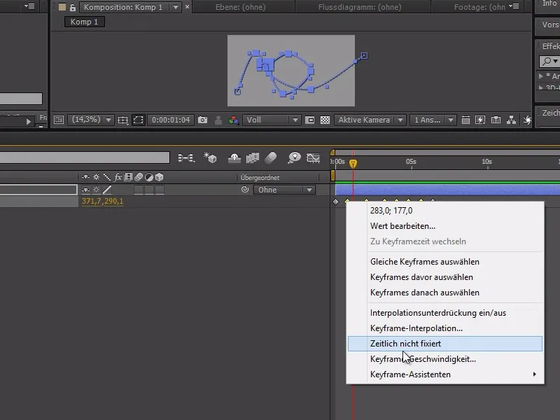 Tipps und Tricks zur Animation in After Effects: Ausrichten am Pfad