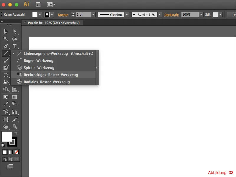 Puzzle erstellen - Adobe Illustrator