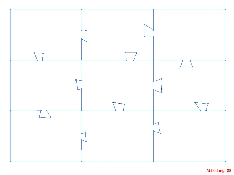 Puzzle erstellen - Adobe Illustrator