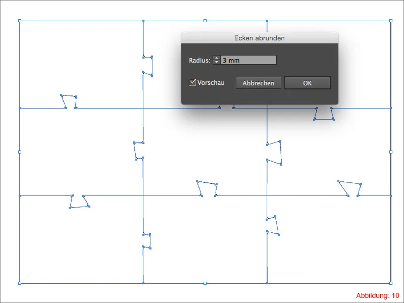 Puzzle erstellen - Adobe Illustrator