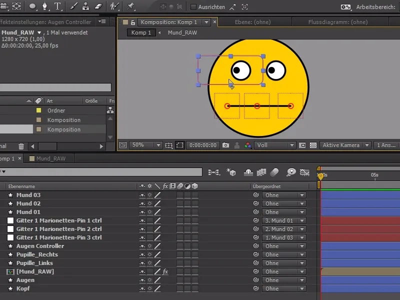 Tipps und Tricks zur Animation in After Effects: Ebenen verstecken