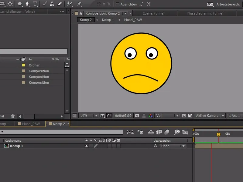 Tipps und Tricks zur Animation in After Effects: Ebenen verstecken