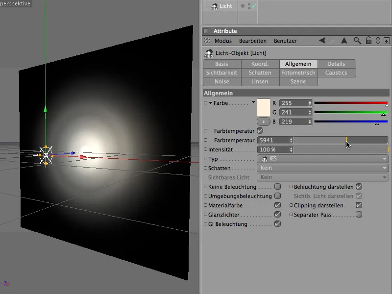 Neu in Release 12 - IES-Lichter