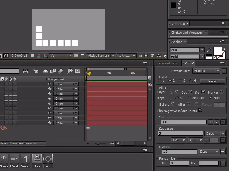 Sfaturi și trucuri pentru animație în After Effects: Scripturi