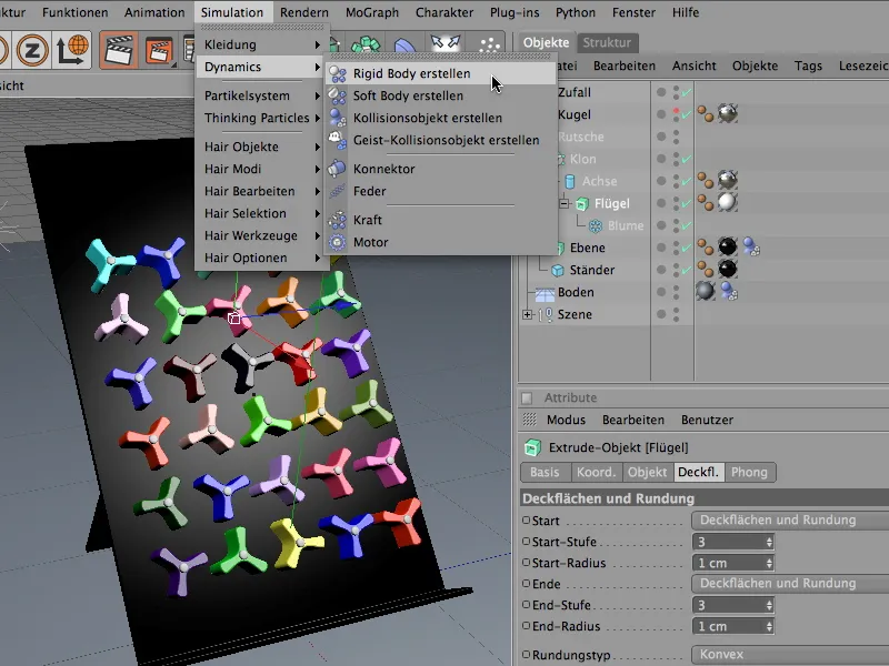 Neu in Release 12 - Rigid Body Dynamics und Konnektoren