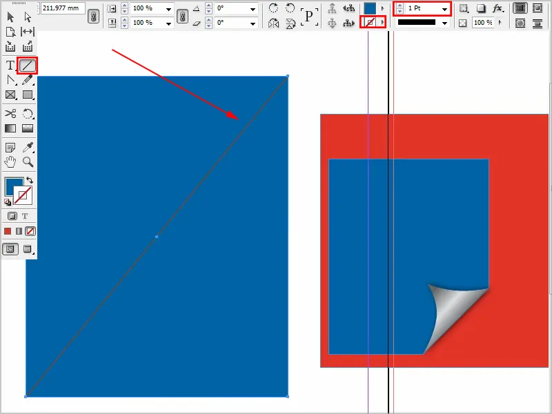 Tipps &amp; Tricks zu Adobe InDesign: Umblätter-Effekt bzw. Ecken-Effekt erstellen