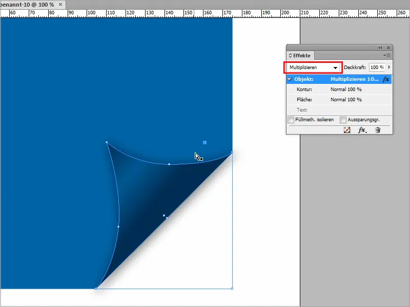 Tipps &amp; Tricks zu Adobe InDesign: Umblätter-Effekt bzw. Ecken-Effekt erstellen