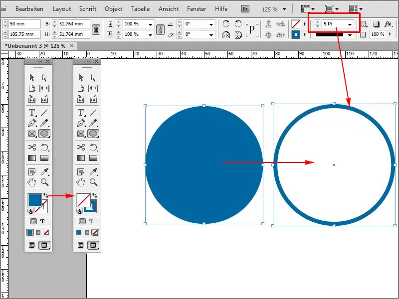 Tipps &amp; Tricks zu Adobe InDesign: Ineinandergreifende Ringe erstellen