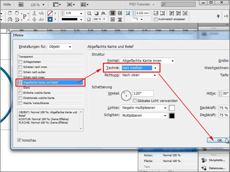 Tipps &amp; Tricks zu Adobe InDesign: Ineinandergreifende Ringe erstellen