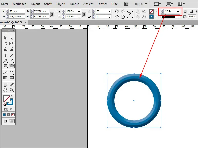 Tipps &amp; Tricks zu Adobe InDesign: Ineinandergreifende Ringe erstellen