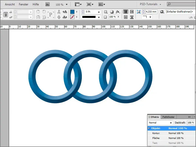 Tipps &amp; Tricks zu Adobe InDesign: Ineinandergreifende Ringe erstellen