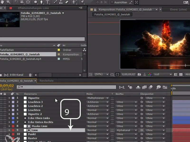 Tipps und Tricks zum Workflow in After Effects: Navigieren in der Timeline