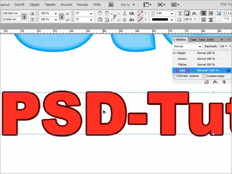 Sfaturi și trucuri pentru Adobe InDesign: Mai multe contururi pentru texte - Efect neon.