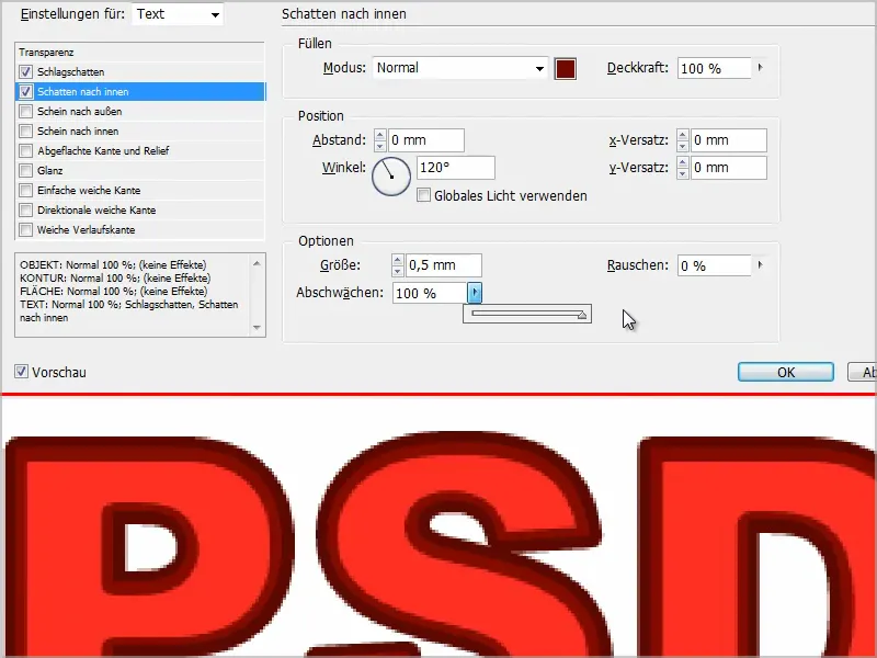 Sfaturi și trucuri pentru Adobe InDesign: Mai multe contururi la texte - Efect neon.