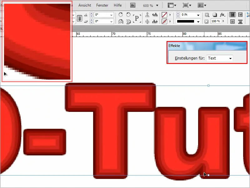 Sfaturi și trucuri pentru Adobe InDesign: Mai multe contururi pentru text - Efect de neon.