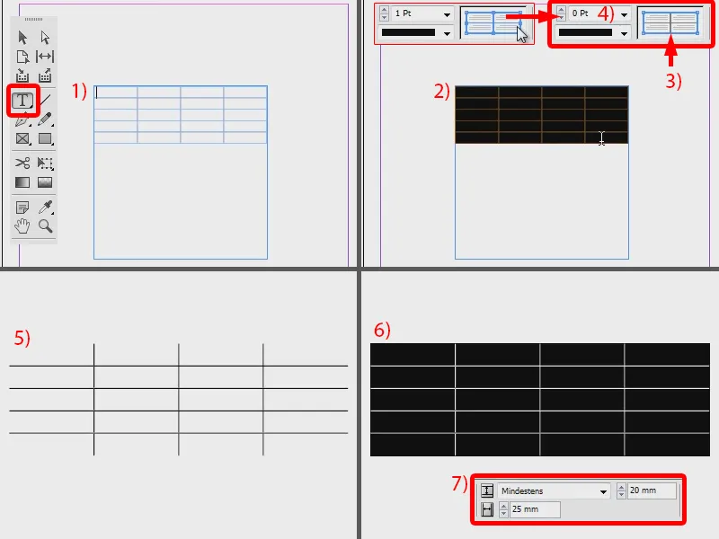 Tipps &amp; Tricks zu Adobe InDesign: Tabellen mit runden Ecken erstellen - zwei Herangehensweisen