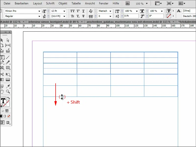 Sfaturi și trucuri pentru Adobe InDesign: Editarea rapidă a tabelelor și celulelor acestora