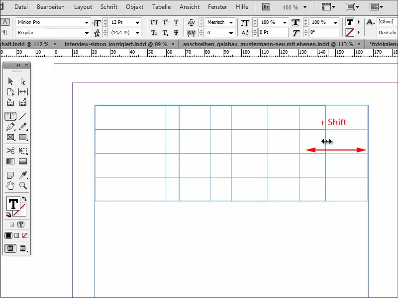 Sfaturi și trucuri pentru Adobe InDesign: Editarea rapidă a tabelelor și celulelor acestora.