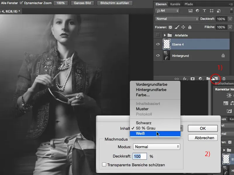 Aspecte și stiluri cu Photoshop - Profunzimea prin artefacte