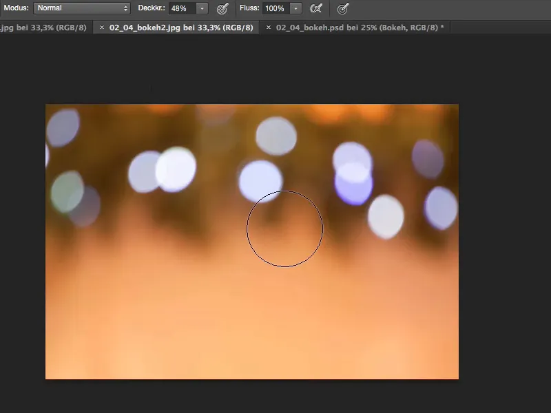 Aspecte și stiluri cu Photoshop - Bokeh artificial