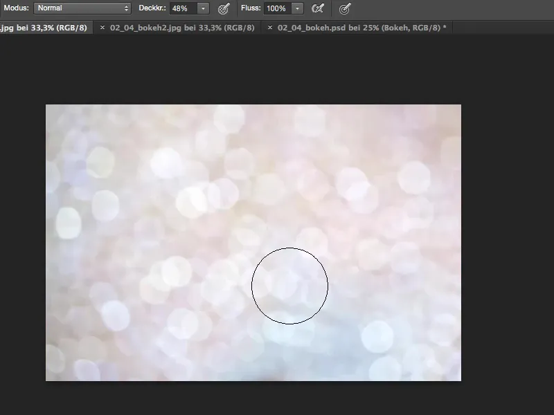 Aspecte și stiluri cu Photoshop - Bokeh artificial