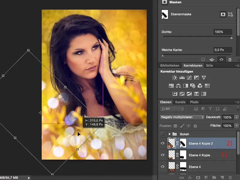 Aspecte și stiluri cu Photoshop - Bokeh artificial