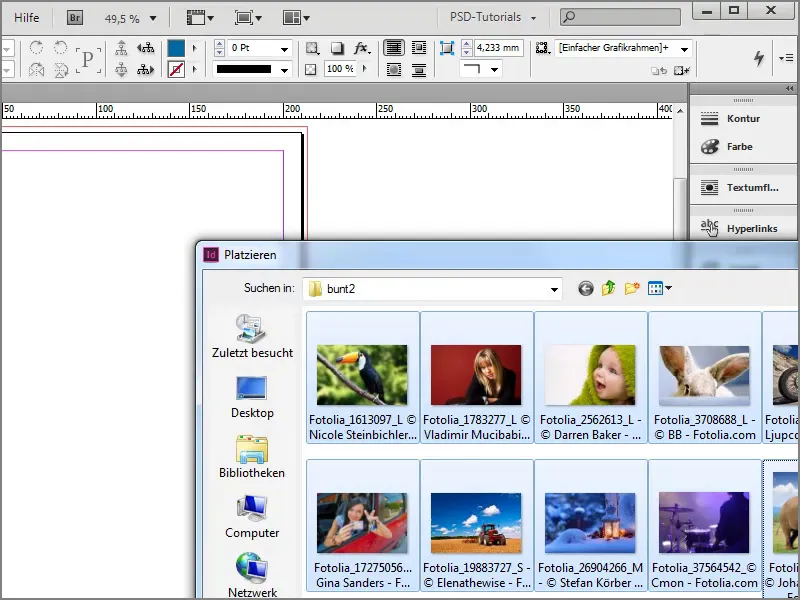 Sfaturi și trucuri pentru Adobe InDesign: schimbarea rapidă a imaginilor.