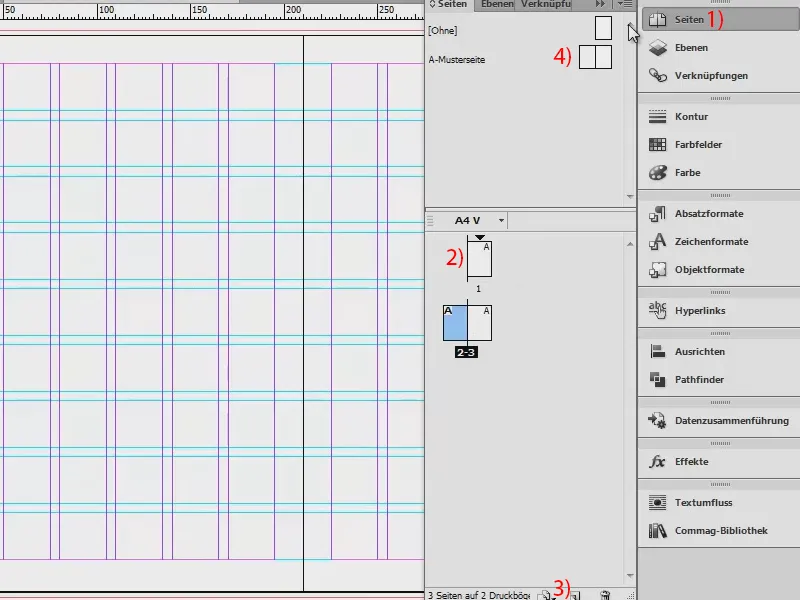 Gestaltungsraster entwickeln in InDesign