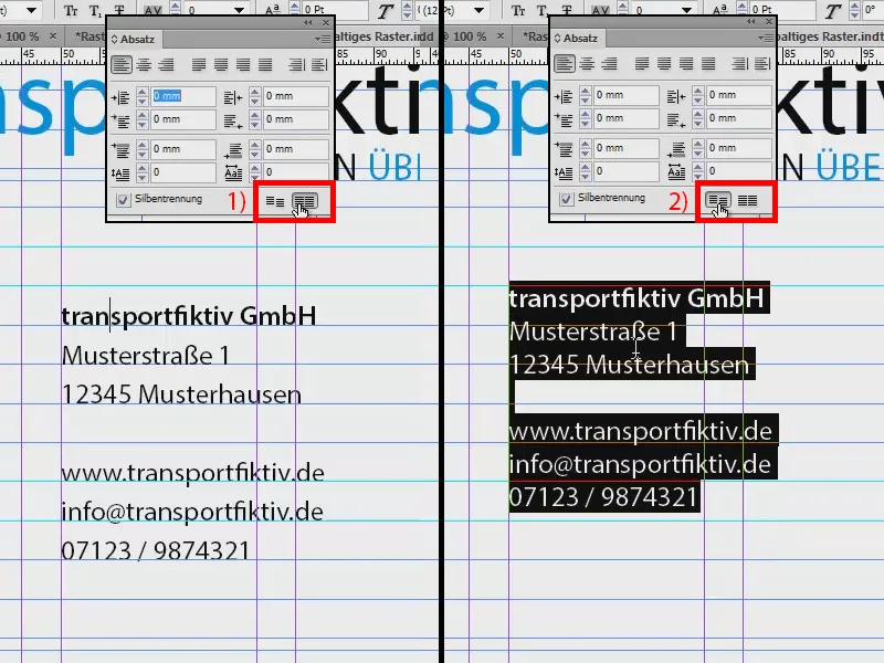 Gestaltungsraster entwickeln in InDesign