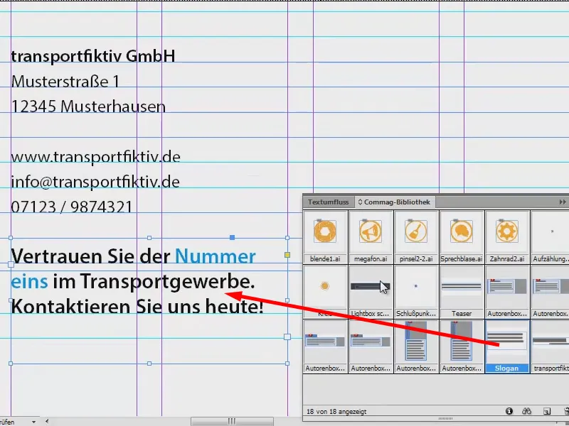 Gestaltungsraster entwickeln in InDesign