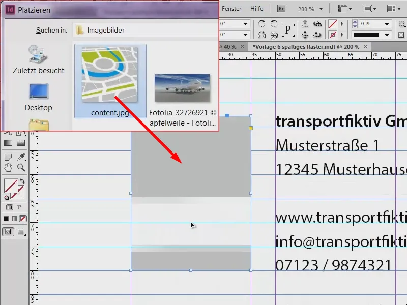 Gestaltungsraster entwickeln in InDesign