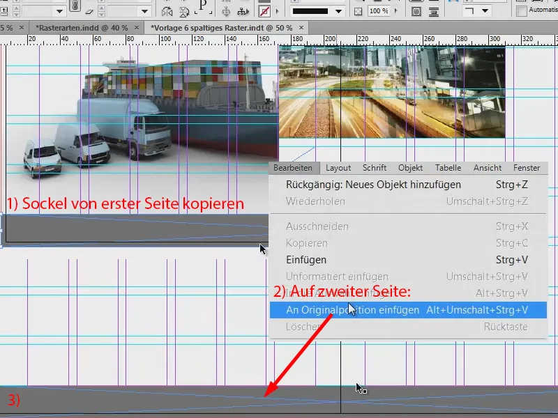 Gestaltungsraster entwickeln in InDesign