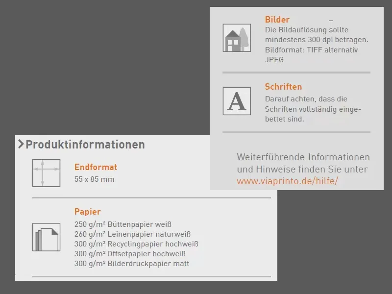 Visitenkarten gestalten und in Druck geben