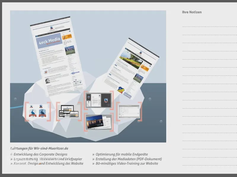 Realizare broșură ca document de lucru în InDesign