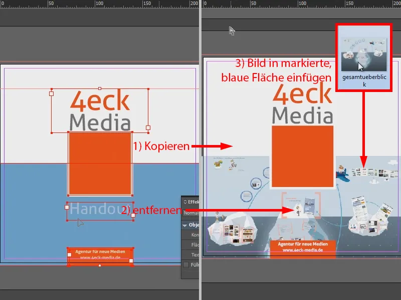 Elaborați un broșură ca material auxiliar în InDesign