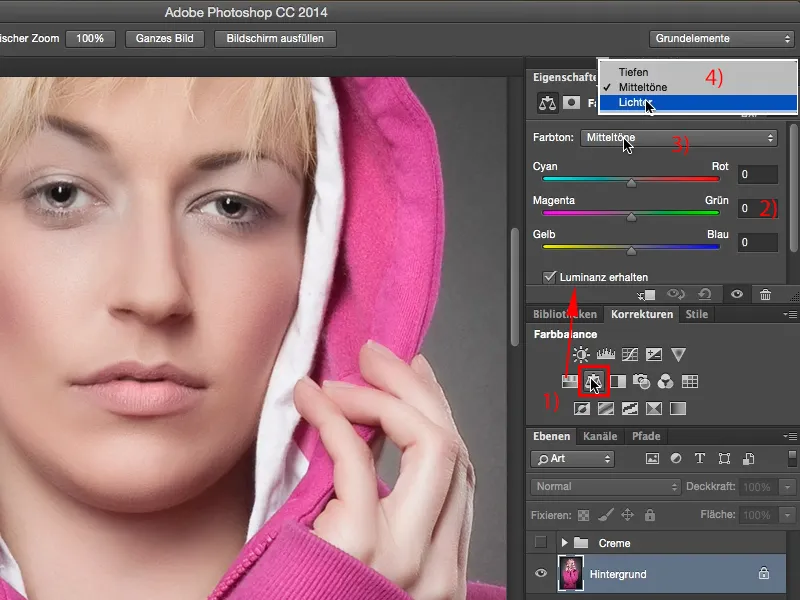 Aspecte și stiluri cu Photoshop - look cremos