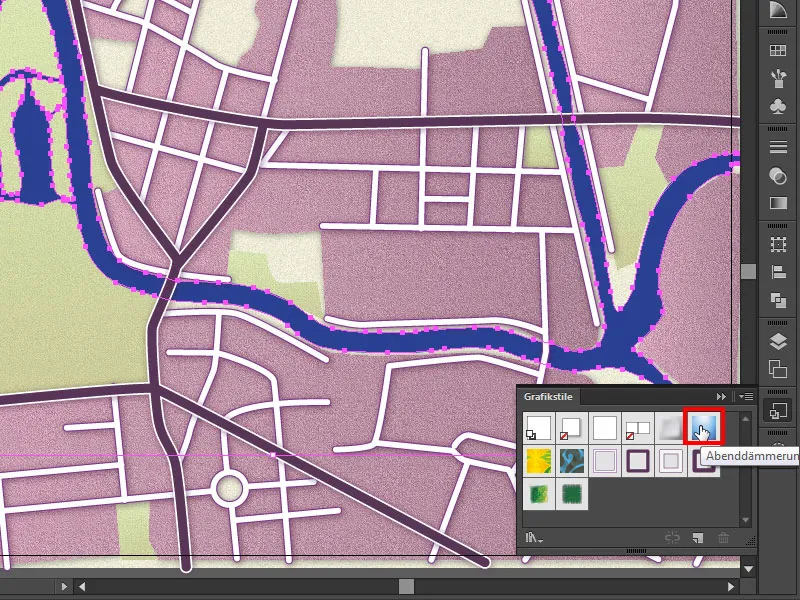 Cartografie (desenarea hărților de acces) cu Illustrator - Partea 5